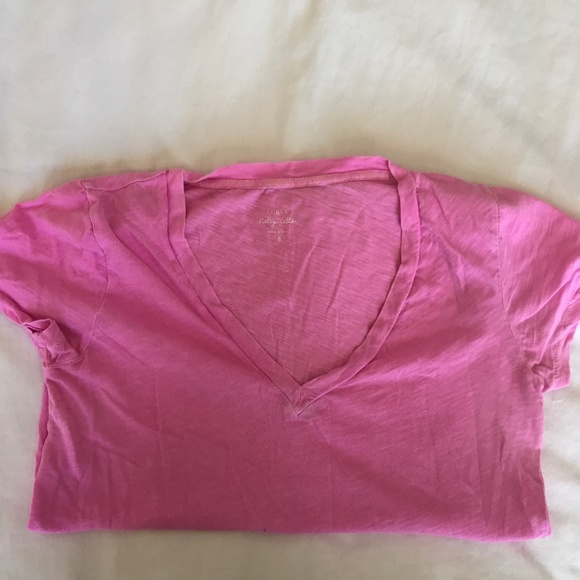 J. Crew V Neck Tee - Picture 2 of 2